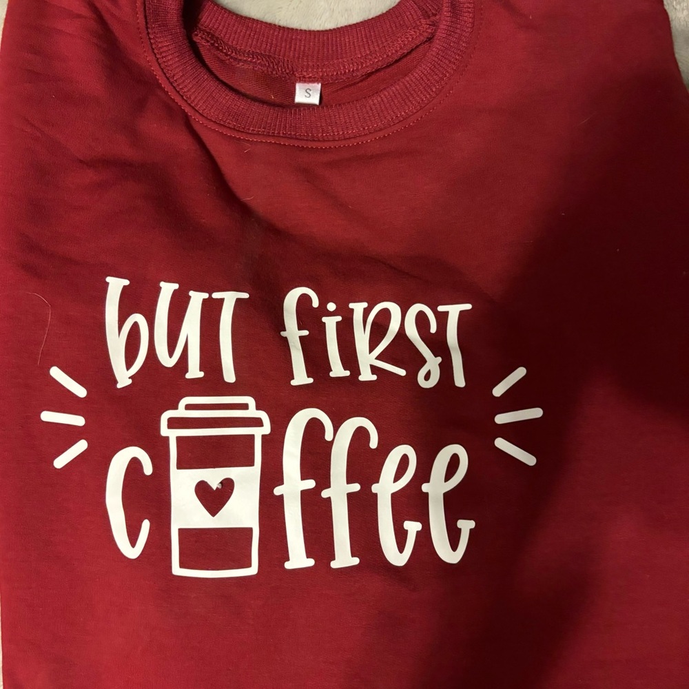 Coffee Graphic Sweatshirt